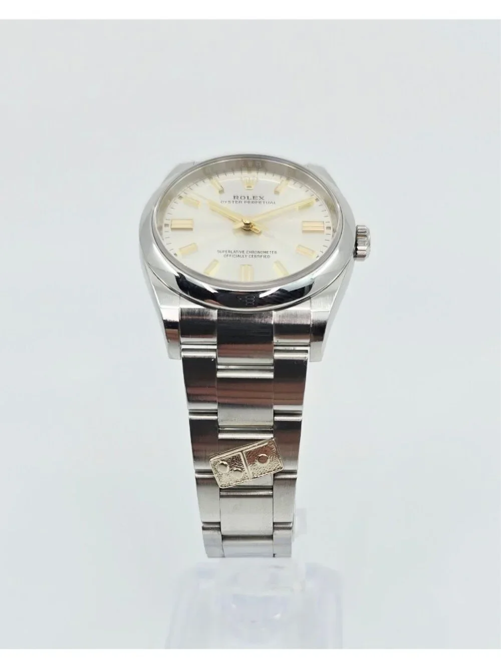 Rolex 126000 Oyster Perpetual 36mm Dominos Pizza Mens Watch in Silver Steel 2020